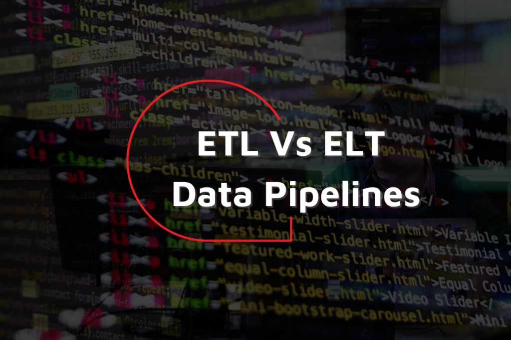 ETL Vs ELT data pipeline structure