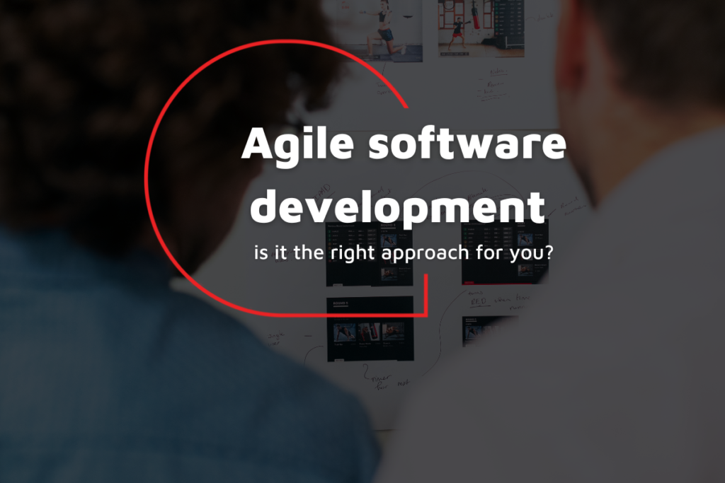 Agile software development – is it the right approach for you?