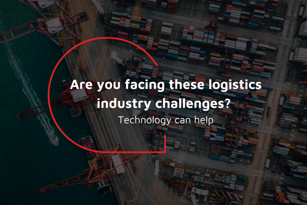 Are you facing these logistics industry challenges Technology can help