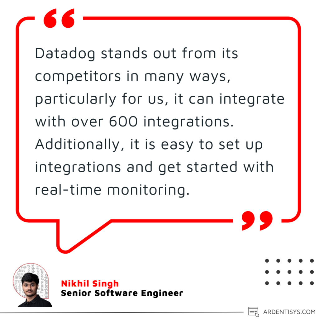 Driving Ardent Innovation Series Datadog